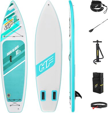 Надувна SUP-дошка Bestway Hydro-Force Aqua Glider 322x79x12 см з веслом для турінгу