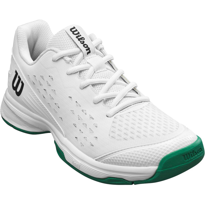Тенісні кросівки Wilson Rush Pro Lite Junior для дітей (3.5 Big Kid) білі