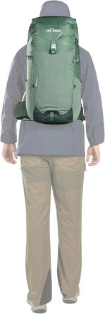 Рюкзак для туризму Tatonka Hike Pack 27 л, з вентиляцією спини та дощовиком, зелений