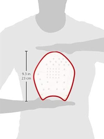 Лопатки для плавання TYR Catalyst Stroke XL червоні, тренувальні