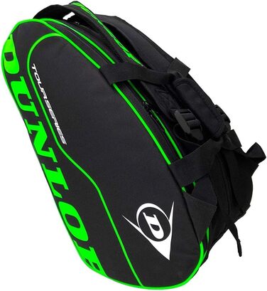Сумка для падел-тенісу Dunlop Tour Intro Black/Green 10316684 - Оригінал