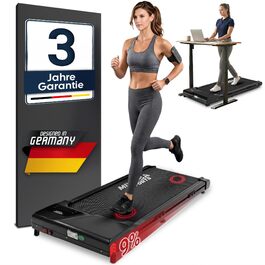 Бігова доріжка Miweba Sports Walking Pad з нахилом - для дому та офісу - 3 роки гарантії