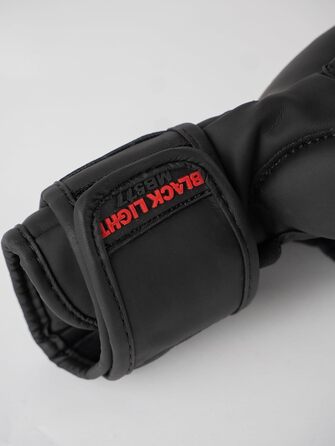 Рукавички для MMA METAL BOXE з великим пальцем, чорні, розмір L