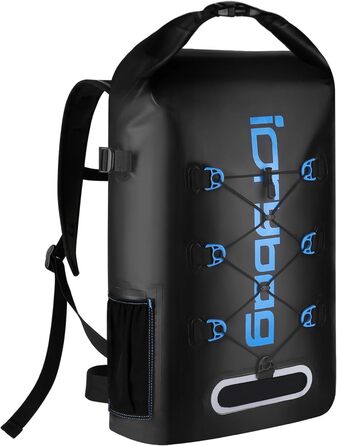 Водонепроникний рюкзак IDRYBAG для жінок та чоловіків, 40 л, для каякінгу та водних видів спорту (Блакитний)