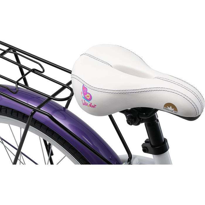 Дитячий велосипед BIKESTAR для дівчат, 20/24 дюйми, від 6 років