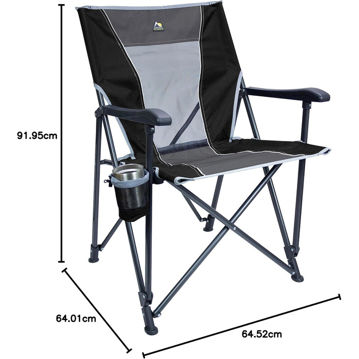 Крісло для кемпінгу GCI Outdoor Eazy Chair - портативне, зручне