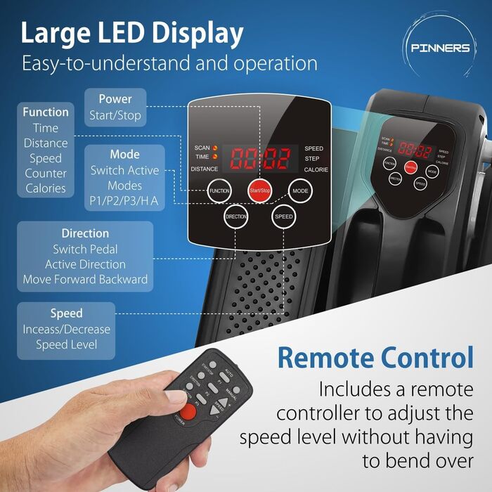 Міні-еліптичний тренажер для дому: компактний, під стіл, для ніг