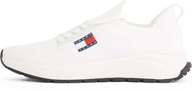 Футболка Tommy Jeans Runner Knitted Em0em01555 (40 EU, Білий/Бежевий)
