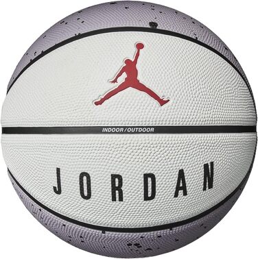 Баскетбольний м'яч Jordan Playground 8P 2.0 розмір 7, сірий/білий/чорний/червоний