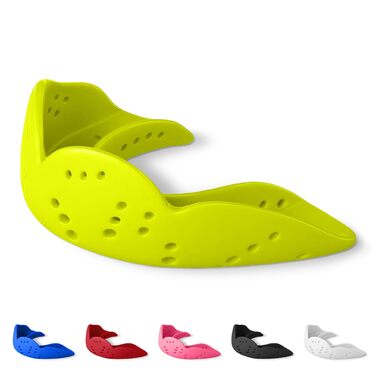 Капа для боксу SISU Nextgen Aero Neon Flash (Розмір L) - захист зубів для дорослих