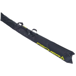 Чохол для лиж Fischer Eco Alpine 160 см, чорний/жовтий, на 1 пару