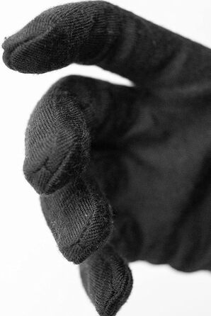 Зимові спортивні рукавички Reusch Merino Pro Touch-tec, дихаючі, для бігу, велосипеда, туризму, з сенсорними пальцями, чорні, розмір 10