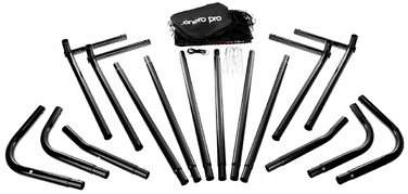 Переносні розкладні футбольні ворота зі сталі Enero, 180x120x60 см