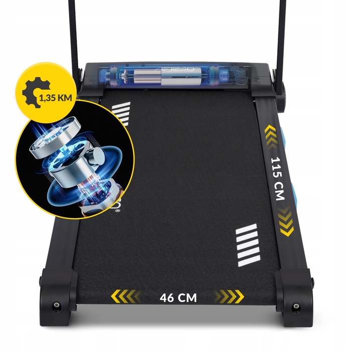 Електрична бігова доріжка 4FIZJO SENSO до 100 кг