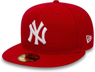 Кепка New Era New York Yankees 59fifty MLB Basic чорна/біла (однорозмірні)