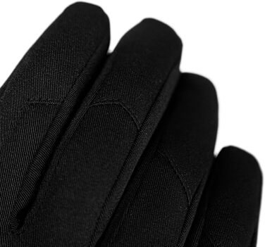 Жіночі гірськолижні рукавички Reusch Keira R-TEX® XT, чорні з леопардовим принтом, розмір 7.5