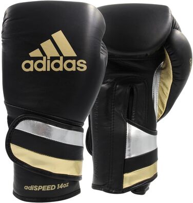 Боксерські рукавички adidas AdiSpeed для тренувань, спарингів, фітнесу, для дорослих чоловіків і жінок, 340 г, 453 г, 510 г