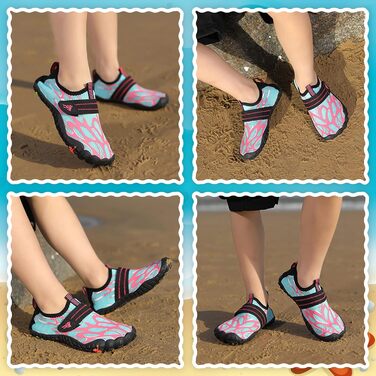 Дитячі аквашузи Hanani для плавання та відпочинку на пляжі (30 EU, Місячне світло)