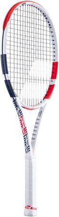 Тенісна ракетка Babolat Pure Strike Team 2019, без струн, біло-чорно-червона, розмір 2