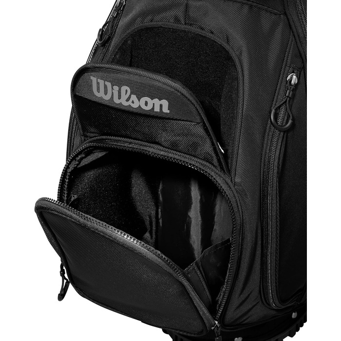 Сумка для гольф Wilson Talus 14 Stand Bag чорного кольору (унісекс, доросла)