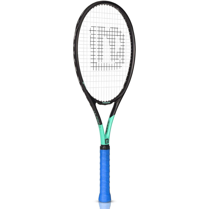 Тенісний ракетовий прилад для дорослих, 27 дюймів, легкий, з чохлом. Підходить для жінок та чоловіків, початківців та досвідчених. 27 дюймів, чорний+зелений