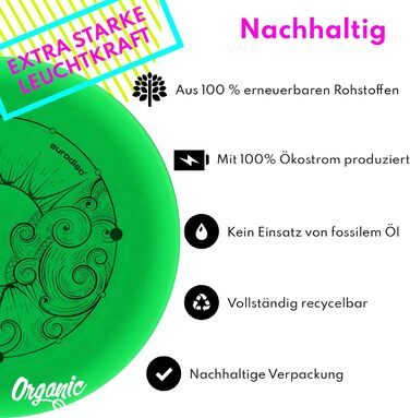 Фрісбі Ultimate Eurodisc 175г Nightglow (світний) Блакитний 27.5 см - професійний диск для змагань