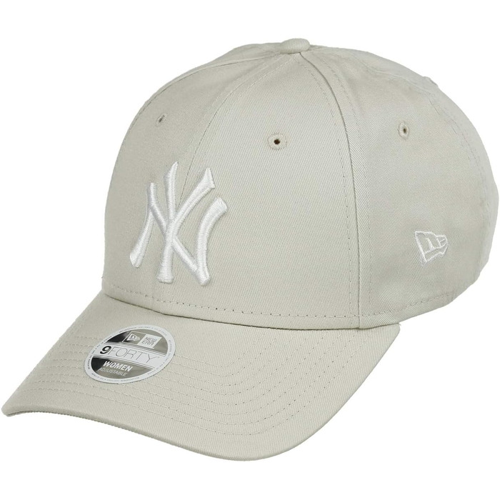 Кепка New Era Trucker 9Forty MLB з регулюванням, жіноча, Янкиз/Доджерс/Тайгерс, універсальний розмір, бежево-біла