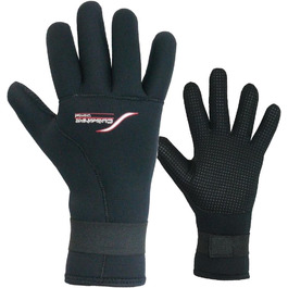 Рукавички для дайвінгу Scubatec Neoprenhandschuhe 5 мм чорні (L / 9)