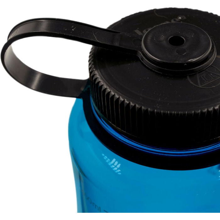 Пляшка для води Nalgene Sustain WH, 1,5 л, синя, екологічна пластикова фляга