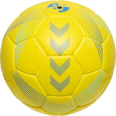 Гандбольний м'яч hummel Storm Pro для дорослих, розмір 3, жовто-синій
