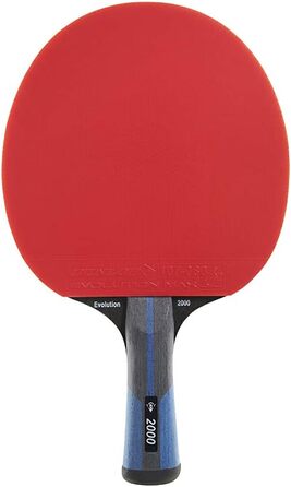 Настільна ракетка Dunlop Evolution 2000, ITTF, для просунутих, чорна, універсальна