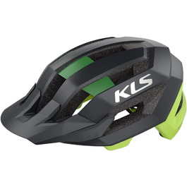 Велосипедний шолом KELLYS SHARP KLS MTB 3D FIT Coolmax, In-Mold, регульований, L/XL (58-61 см), зелений