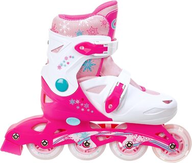 Дитячі ролики Inliner з LED підсвіткою, регульовані (Missy) 35-38 (21см-23,5см)