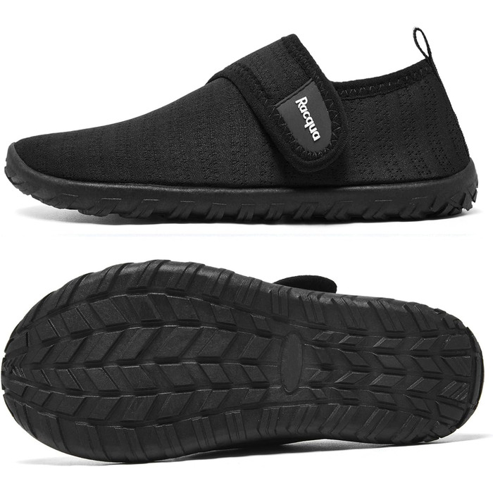 Дитячі водяні черевики Raqua - Badeschuhe Kinder Aquaschuhe Kinder (35 EU, Hdk1601 Black)