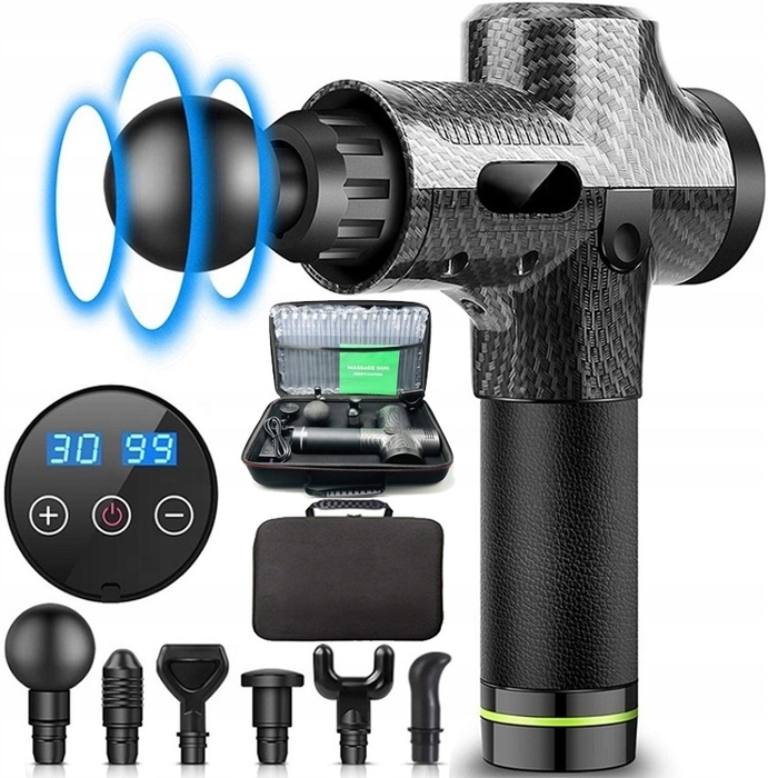 Перкусійний масажер Massage Gun Pro для тіла