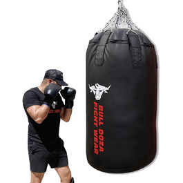 Професійний боксерський мішок XXL JUMBO 3.5FT для MMA, кікбоксингу, Муай Тай, самонаповнюваний, з підвісом, важкий, для єдиноборств
