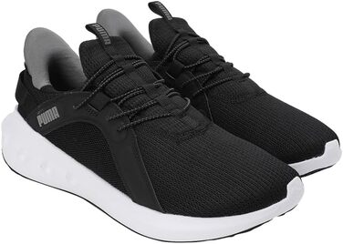 Кросівки для бігу Puma Softride Carson Sliptech - чорно-білі, 43 EU