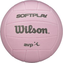 Волейбольний м'яч Wilson AVP Soft Play рожевого кольору