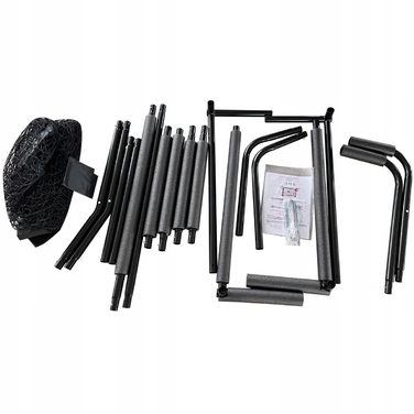 Переносні складані футбольні ворота зі сталі 240x160x85 см Enero