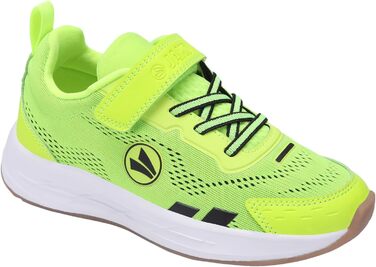 Дитячі кросівки JAKO J-TF Play Ev (38 EU, неоновий жовтий, чорний)