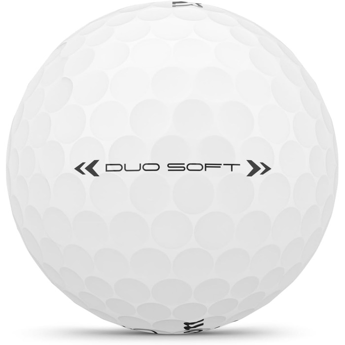 Гольф-м'ячі Wilson Duo Soft, білі, модель 2025