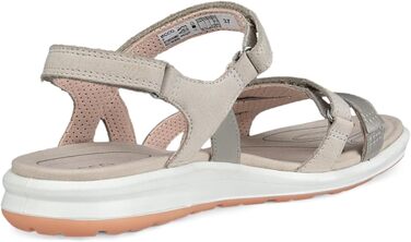 Жіночі сандалії ECCO Cruise II Flat 39 EU, бежевий, сірий, рожевий, пісочний