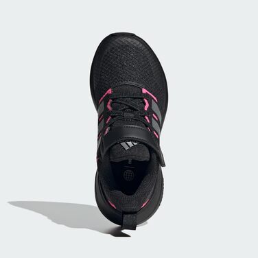 Дитячі кросівки adidas Fortarun 2.0 (32 EU) - чорний, сріблястий, рожевий