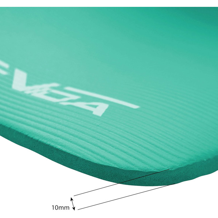 Килимок для йоги SportVida з нековзким покриттям, NBR, 180 x 60 x 1 см - для дому, з сумкою, фітнес-килимок, 2 розміри, 6 кольорів