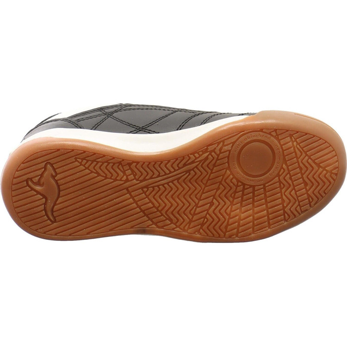 Дитячі спортивні кросівки KangaROOS Backyard 2.0 для залу та вулиці (37 EU, чорно-білі)