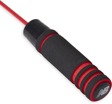 Скакалка New Balance з обтяженням 1 фунт для чоловіків та жінок, регульована довжина, для фітнесу та тренувань