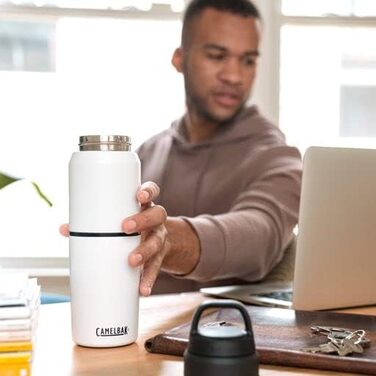 Термос CAMELBAK Multibev з нержавіючої сталі, вакуумна ізоляція, 503 мл, колір Край/Лагуна