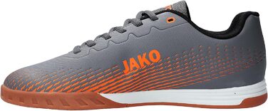 Дитячі кросівки JAKO Lightning IN для залу (Сіро-помаранчеві, 38 EU)
