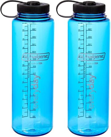 Пляшка Nalgene Everyday Weithals Silo 1,5 л, синя, набір 2 шт.