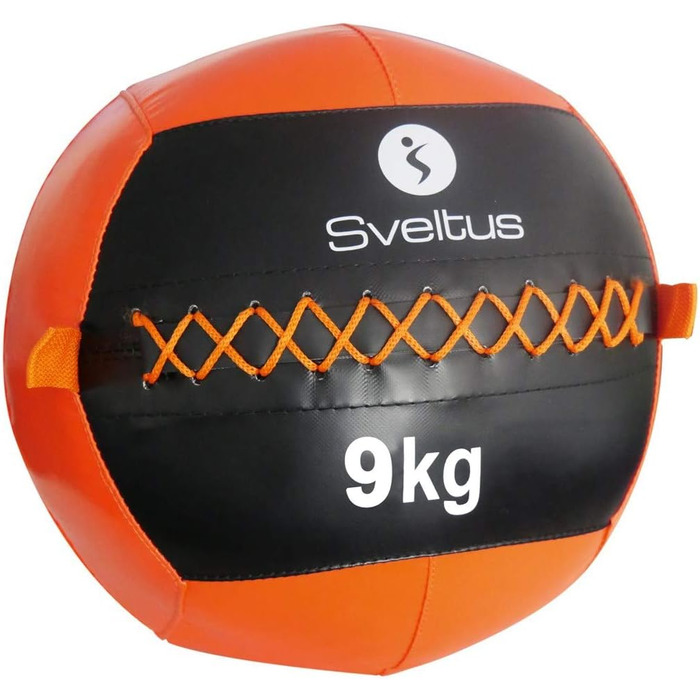 Медичний м'яч Sveltus 9 кг, 35 см, wall ball для фітнесу